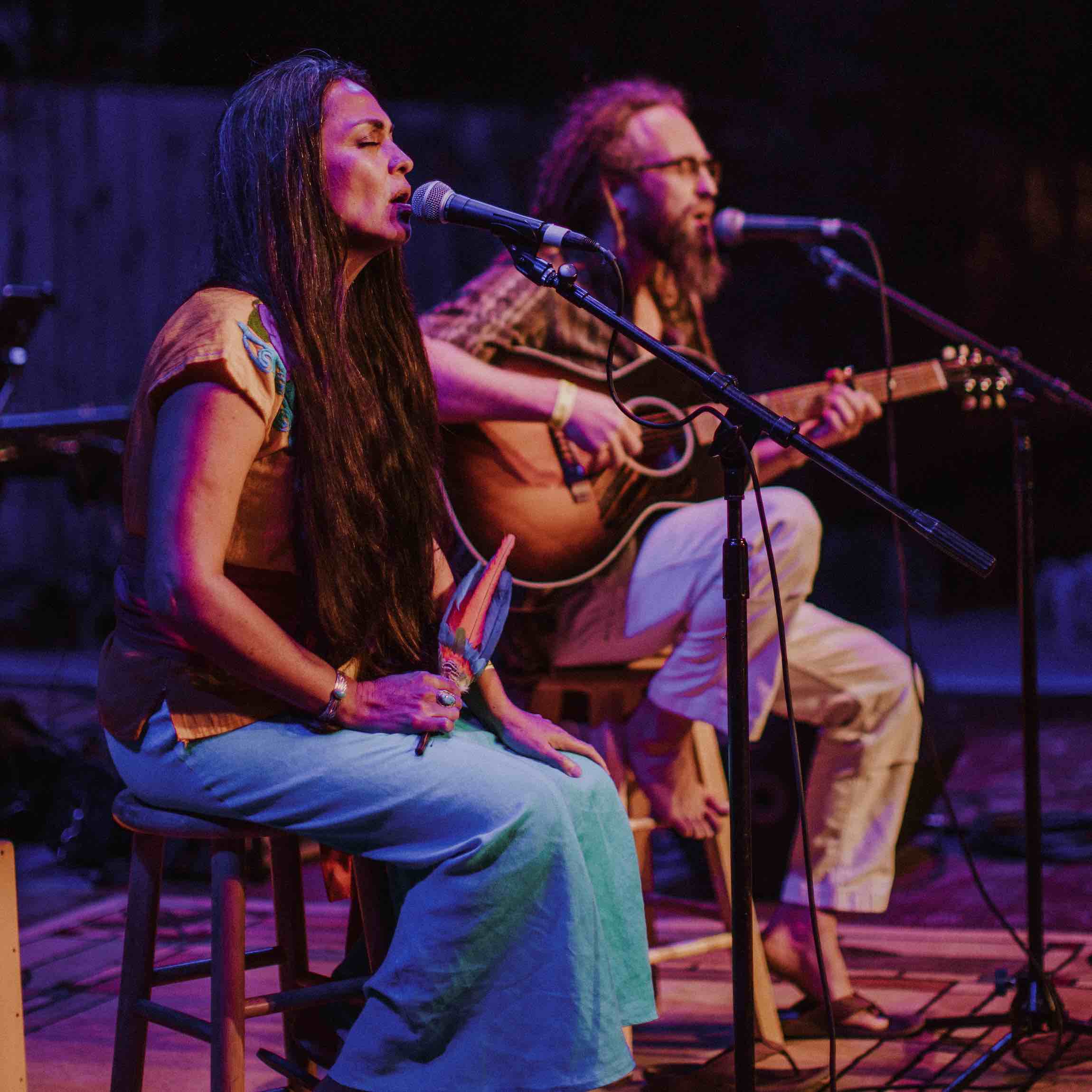 Shimshai & Susana share their sacred and healing medicine music with the world.